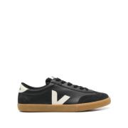 Veja Svarta Sneakers för en Stilren Look Black, Herr