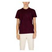 U.S. Polo Assn. Burgundy Bomull T-shirt Red, Herr