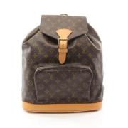 Louis Vuitton Vintage Pre-owned Canvas ryggsckar Brown, Dam