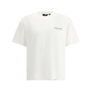 REPRESENT Monokrom bomulls-T-shirt med ikonisk monogram White, Herr