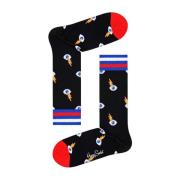 Happy Socks Blixt Print Crew Socks Multicolor, Dam