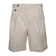 Brunello Cucinelli T.capo Bermuda Shorts Beige, Herr