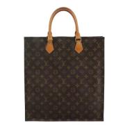 Louis Vuitton Vintage Pre-owned Canvas handvskor Brown, Dam