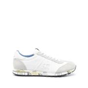 Premiata Casual Sneakers för Kvinnor White, Herr