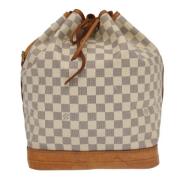 Louis Vuitton Vintage Pre-owned Canvas louis-vuitton-vskor White, Dam