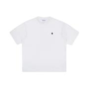 Marcelo Burlon Polyester T-shirt White, Herr