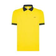 Sun68 Polo Shirts Yellow, Herr