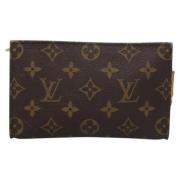 Louis Vuitton Vintage Pre-owned Canvas necessrer Brown, Dam