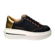 Alexander Smith Pelle Sneaker Black, Dam