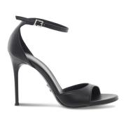 Sergio Levantesi Svart Tassel Klack Sandal Gucci Roana Black, Dam