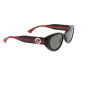 Gucci Stiliga solglasögon med unik design Black, Unisex