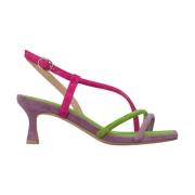 ALMA EN PENA Multifärgad sandal med remmar Multicolor, Dam