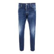 Dsquared2 Cool Guy Blå Jeans Faded Denim Blue, Herr