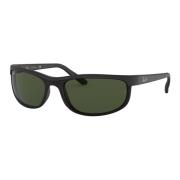 Ray-Ban Matt Svart/Grå Grön Predator 2 Solglasögon Black, Unisex