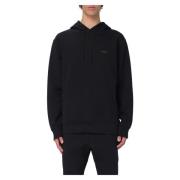 Hugo Boss Mjuk Fleece Hoodie för Mysig Komfort Black, Herr