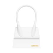 Jacquemus Vit Läder Mini Väska White, Dam