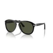 Persol Klassiska solglasögon för vardagsbruk Black, Unisex