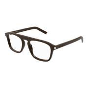 Saint Laurent Stilren Svart Läder Axelväska Brown, Unisex