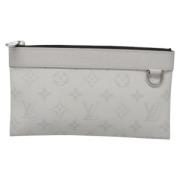 Louis Vuitton Vintage Pre-owned Canvas kuvertvskor White, Dam