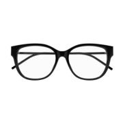 Saint Laurent Elegant Svart Läder Axelväska Black, Unisex