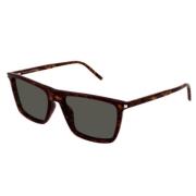 Saint Laurent Eleganta solglasögon för stilförbättring Brown, Unisex