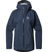 Haglöfs Women's Front Proof Jacket Tarn Blue