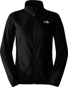 The North Face Women's 100 Glacier Full-Zip Fleece TNF Black