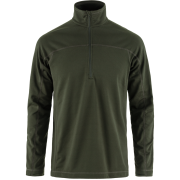 Fjällräven Men's Abisko Lite Fleece Half Zip Deep Forest