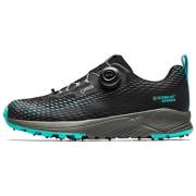 Icebug Women's Newrun Bugrip Gore-Tex Black/Jade Mist