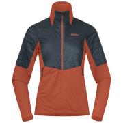 Bergans Women's Senja Midlayer Jacket Brick/Orion Blue