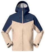 Bergans Men's Rabot Allround 3L Shell Jacket Warm Sand/Navy Blue