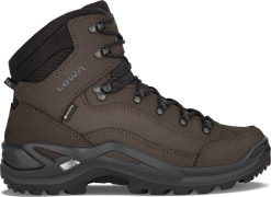 LOWA Men's Renegade Gore-Tex Mid Dark Brown/Black