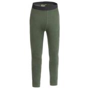 Pinewood Women's Abisko Merino Base Layer Pants Dark Moss Green