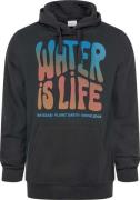 Men's Wateraid Water Is Life Regular Sweat With Big Front Print  Black...