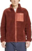 Men's Elm Teddy Fleece Zip Sweat Rust