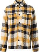 Men's Checked Overshirt Yellow Check