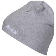 Bergans Kids' Cotton Beanie Grey Melange