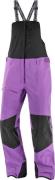 Salomon Women's Moon Patrol GORE-TEX Bib Pants Royal Purple
