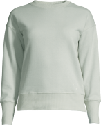 Casall Women's Natural Dye Terry Crew Neck Light Pistachio