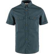 Fjällräven Men's Övik Air Stretch Short Sleeve Shirt Mountain Blue