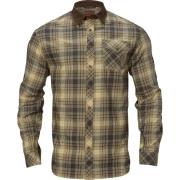 Härkila Men's Driven Hunt Flannel Shirt Light Teak Check