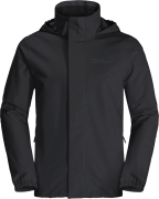 Jack Wolfskin Men's Stormy Point 2-Layer Jacket Black