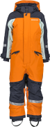 Didriksons Kids' Neptun Coverall 3 Orange Jam