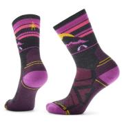 Smartwool Women's Hike Light Cushion New Pattern Crew Socks Charcoal