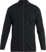 Icebreaker Men's Merino 560 Realfleece Elemental II Longsleeve Zip Bla...