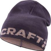 Craft Unisex Adv Nordic Training Merino Logo Hat Dark Plum