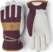 Hestra Women's Voss CZone - 5 finger Bordeaux