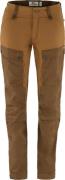 Fjällräven Women's Keb Trousers Curved Timber Brown-Chestnut