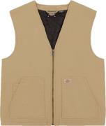 Dickies Men's Duck Canvas Summer Vest Sw Desert Sand