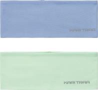 Kari Traa Women's Nora Headband 2-pack Light Green